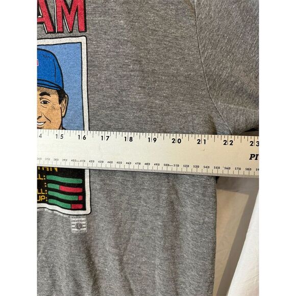 Homage Vintage Inspired MLB Jam T-Shirt Men's XL Gray Rodriguez Ryan Graphic Tee - Picture 5 of 9